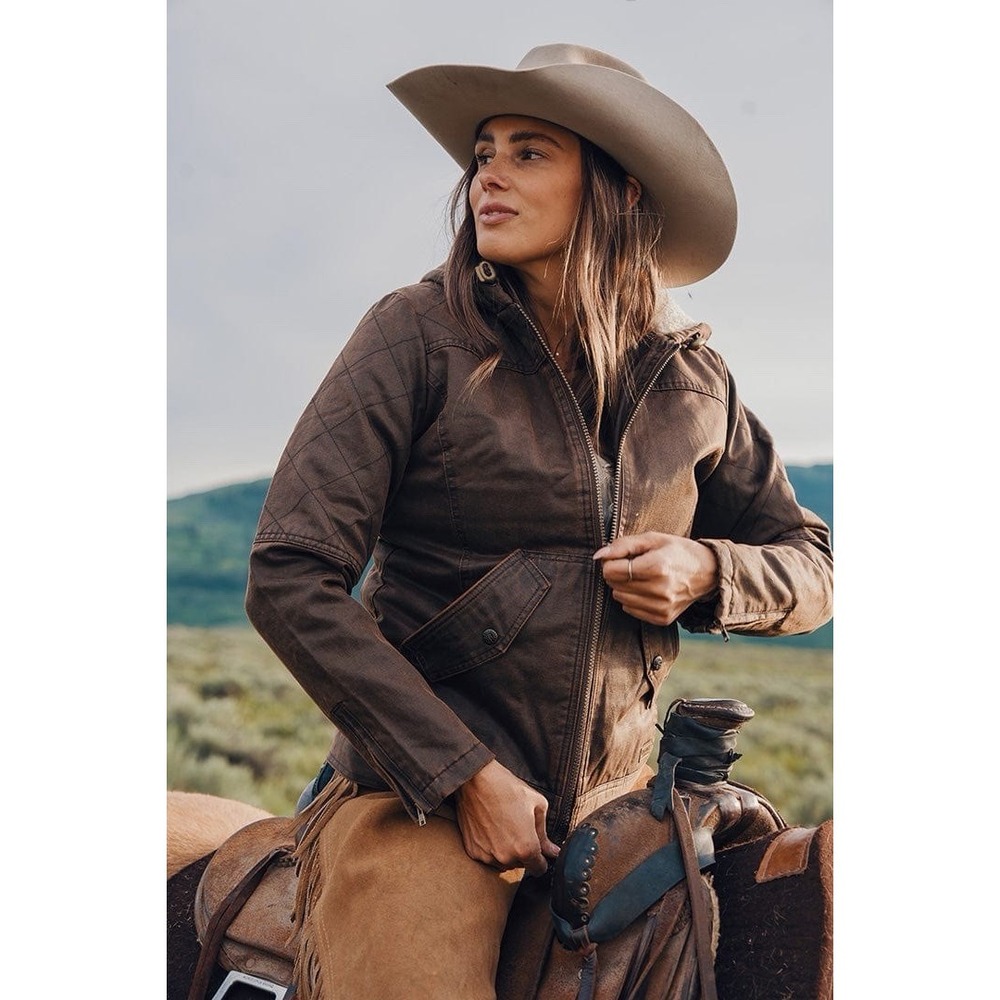 Outback Trading Company Heidi Canyonland Jacket Brown Women's Medium 2874-BRN